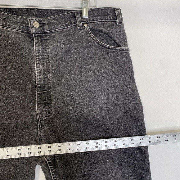 Vintage 90s Levis Relaxed Fit Jeans Men 42x29 Gray Straight Leg Made USA - Picture 8 of 13